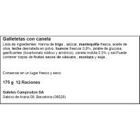 Galleta Domino BIRBA, caja 175 g