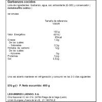 Cigró pedrosillano cuits EROSKI, flascó 400 g