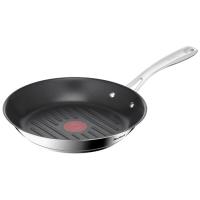 Grill de aluminio full induction, titaniumx2, antiadherente TEFAL, Ø26 cm
