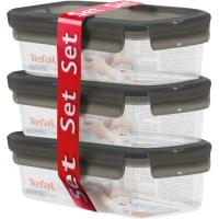 Hermético de plástico de 1 litro TEFAL, set 3 uds