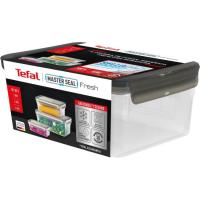 Hermético de plástico: 1 litro, 2,2 litros y 3,7 litros TEFAL, set 3 uds