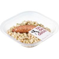 Botifarra amb judias BO DE DEBO, safata 280 g
