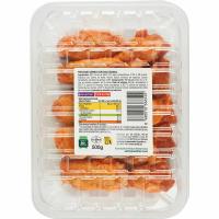 Ales de pollastre sabor barbacoa EROSKI, safata 500 g