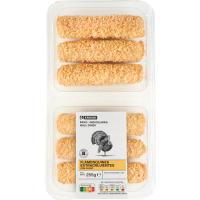 Flamenquin de pavo-queso crujiente EROSKI, bandeja 255 g
