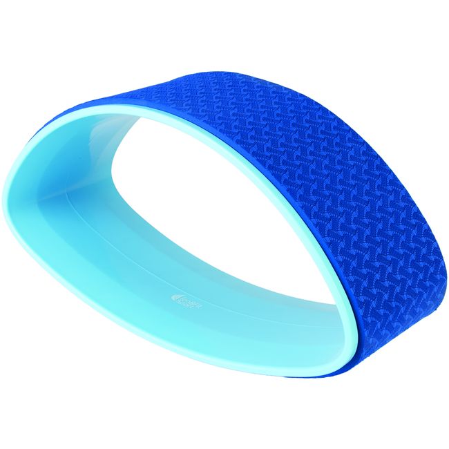 Semirueda angular para yoga en tonos azules LONGFIT, 1 ud