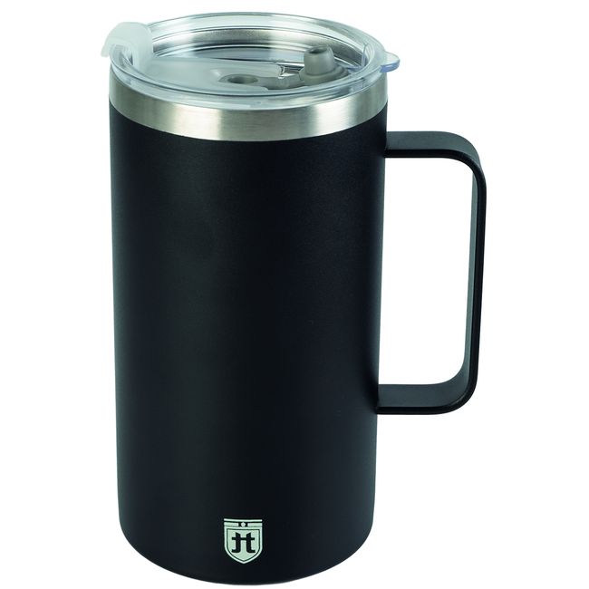 Tassa Mug tèrmic acer inoxidable amb tapa, 16,5x8,5 cm PERCUTTI, 580 ml
