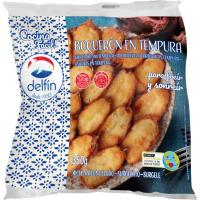 Boquerón mariposa en tempura DELFIN, bolsa 350 g Boquerón mariposa en tempura DELFIN, bolsa 350 g