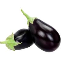 Berenjena negra, al peso, compra mínima 500 g