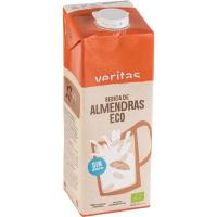 Bebida de almendra sin azúcar eco VERITAS, brik 1 litro