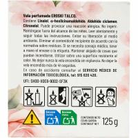 Espelma talc EROSKI, pack 1 u
