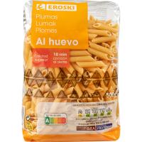 Plomes ratllades a l`ou EROSKI, paquet 500 g