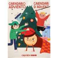 Calendario Tió de Nadal CAPRABO, 1 ud, 50 g