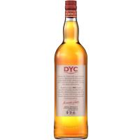 Whisky DYC 5, botella 1 litro+miniaturas DYC 8