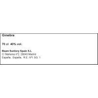 Ginebra LARIOS 12, botella 70 cl+Miniaturas