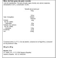 Bloc de pato MARTIKO, pack 2x40 g