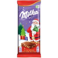Mini tableta de Navidad MILKA, tableta 100 g
