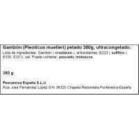 Gambón pelat PESCANOVA, bossa 380 g