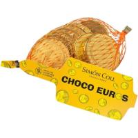 Monedas de chocolate euros SIMON COLL, red 41 g