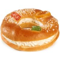 Roscón sabor nata EROSKI, 200 g