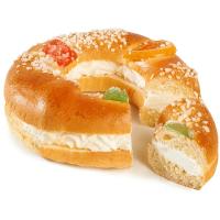 Roscón sabor nata EROSKI, 200 g