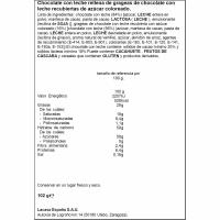 Figuras huecas de chocolate con leche LACASITOS, pack 3x34 g