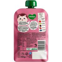 Bolsita de yogurt y frutos rojos BLEDINA, doypack 100 g