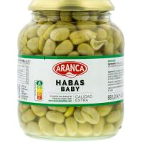 Faves baby ARANCA, flascó 680 g