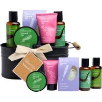 Cesta de metal natural oil 5 piezas IDC, pack 1 ud