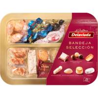 Bandeja selección Navidad DELAVIUDA, bandeja 380 g
