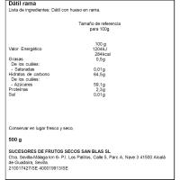 Dátil DEGLET NOIR, caja 500 g