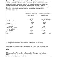 Refresc de taronja amb gas sense sucre SCHWEPPES, ampolla 1,5 litres