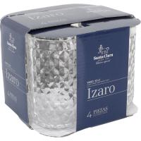 Got transparent alt de cristall, 430 cc IZARO, set 4 u