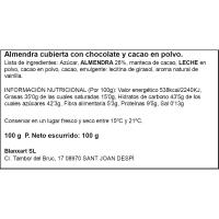 Brics de cacao BLANXART, 100G