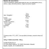 Queso cremoso EL VENTERO, lonchas, bandeja 120 g Queso cremoso EL VENTERO, lonchas, bandeja 120 g