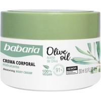 Crema corporal hidrantante oli oliva BABARIA, pot 250 ml