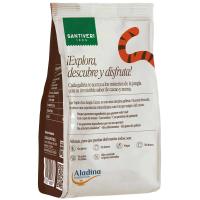Galleta sabor cacao Jungla SANTIVERI TRIPLE ZERO, bolsa 120 g