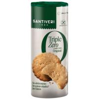 Galletas original s/ azúcar SANTIVERI TRIPLE ZERO, paquete 195 g