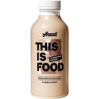 Batido sustitutivo chocolate sin gluten ni lactosa YFOOD, 500 ml