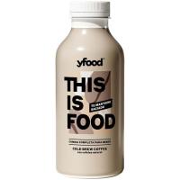 Batido sustitutivo café sin gluten y sin lactosa YFOOD, 500 ml