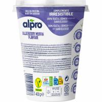 Preparado de soja sabor muffin dearándanos ALPRO, tarrina 400 g