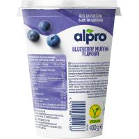 Preparado de soja sabor muffin dearándanos ALPRO, tarrina 400 g