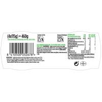 Llet fermentada amb cereals i pera ACTIVIA, pack 4x115 g