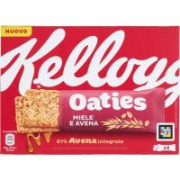 Barretes mel oaties KELLOGGS, pack 4x40 g