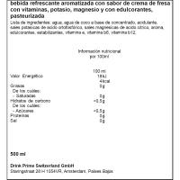 Bebida isotónica Nightmare PRIME, botella 50 cl