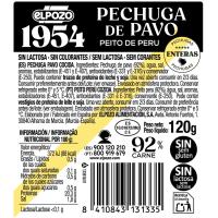 Pit d'indiot tall fresc 1954 EL POZO, safata 120 g