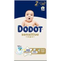 Pañal Jumbo 4-8 kg Talla 2 DODOT SENSITIVE, paquete 88 uds Pañal Jumbo 4-8 kg Talla 2 DODOT SENSITIVE, paquete 88 uds