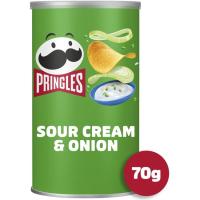 Aperitivo sour cream PRINGLES, tubo 70 g Aperitivo sour cream PRINGLES, tubo 70 g