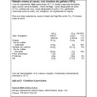 Helado cookies&cocoa HAAGEN DAZS, tarrina 420 ml Helado cookies&cocoa HAAGEN DAZS, tarrina 420 ml