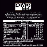 Bebida isotónica sabor mango POWERADE, botella 50 cl
