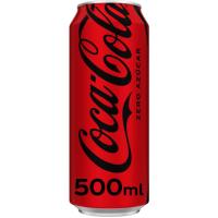 Refresco de cola sin azúcar COCA COLA, lata 50 cl Refresco de cola sin azúcar COCA COLA, lata 50 cl